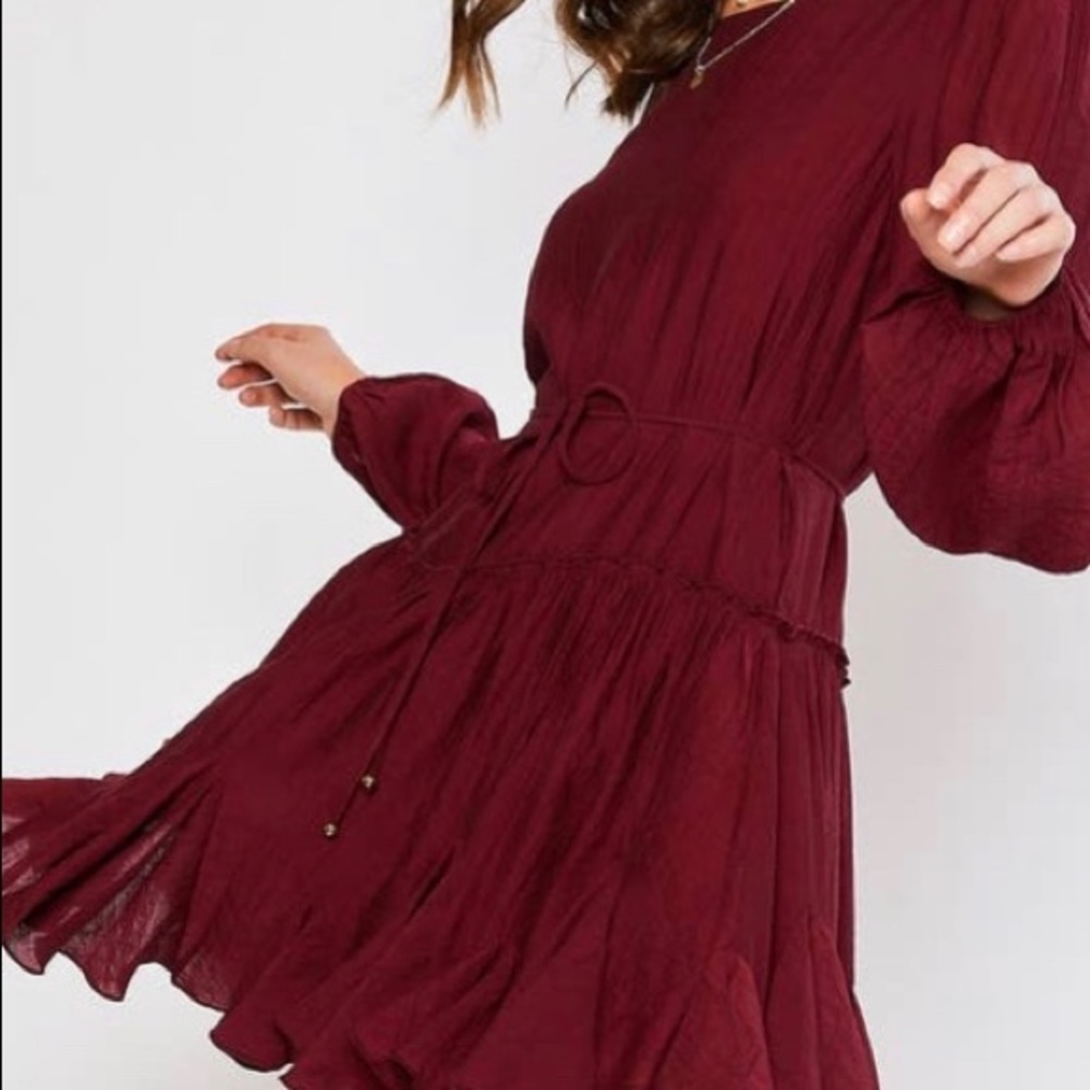 Ruffle Swing Dress